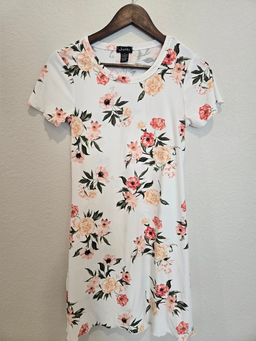 Floral short sleeve Dress
